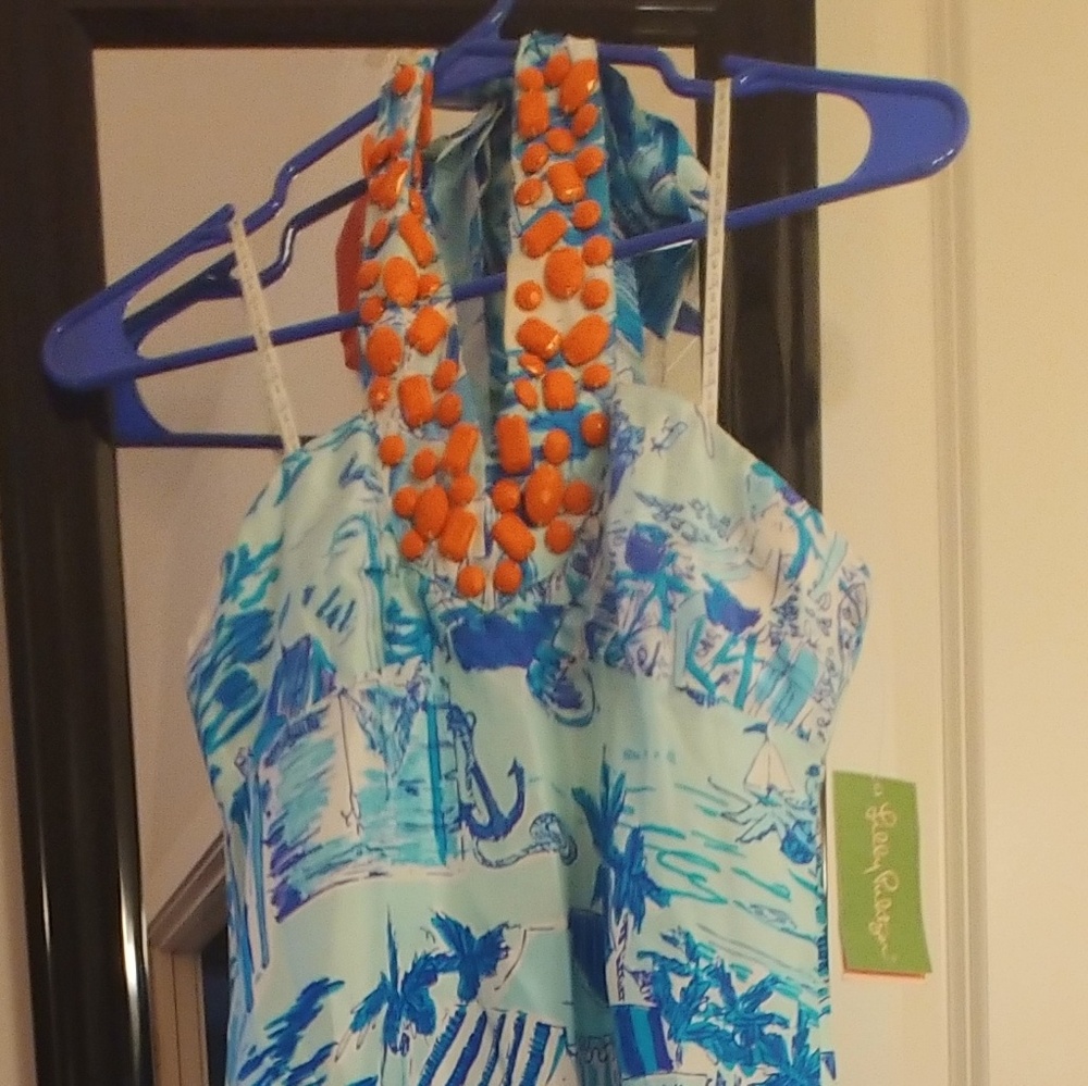 Gorgeous 100% silk Lily Pulitzer dress!
